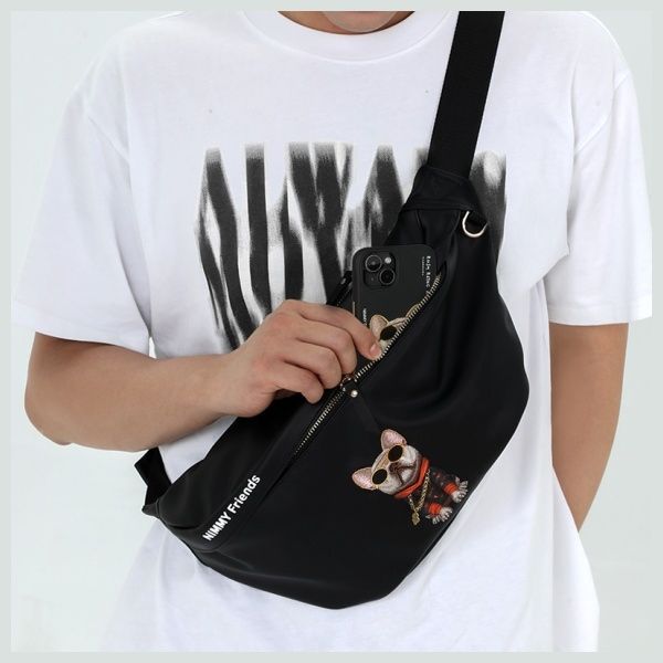 Muud kaubad Nimmy Nimmy Crossbody Glasses Cool Dog Shoulder Bag - Black