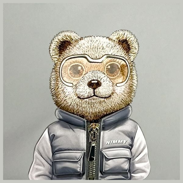 Muud kaubad Nimmy Nimmy Crossbody Cool&Cute 2.0 Bear Shoulder Bag - Gray