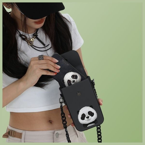 Muud kaubad Nimmy Nimmy Big Eyed Pet 2.0 Panda Phone Bag - Black