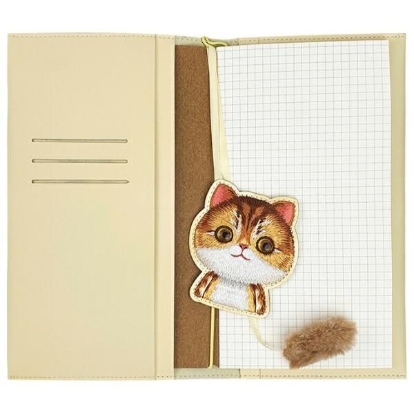 Muud kaubad Nimmy Nimmy Big Eyed Pet 2.0 Cat 2-in-1 Notebook + Pen Set - Beige
