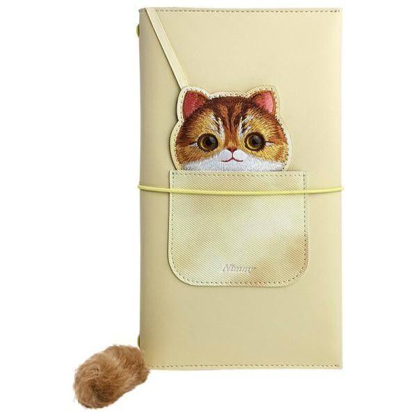 Muud kaubad Nimmy Nimmy Big Eyed Pet 2.0 Cat 2-in-1 Notebook + Pen Set - Beige