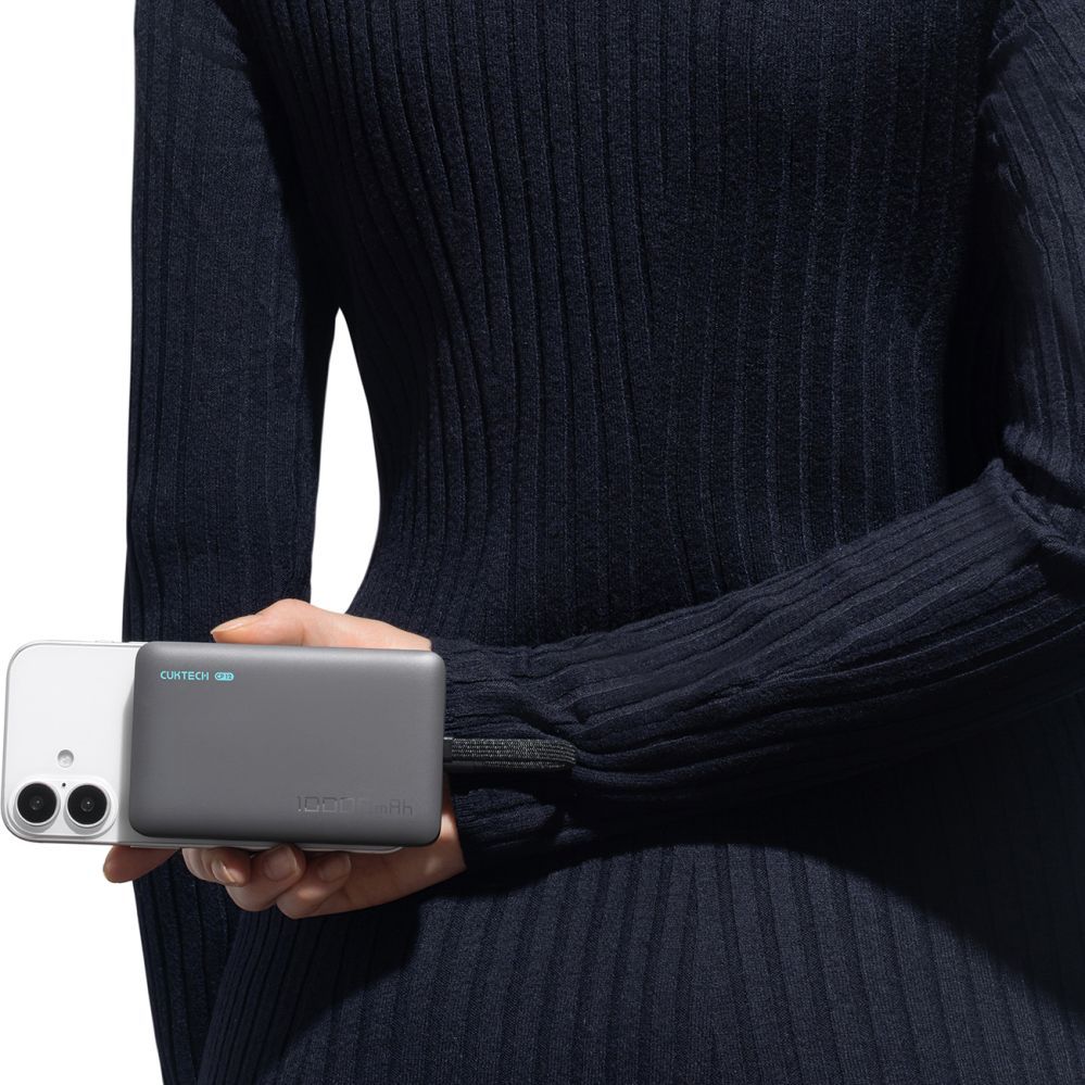 Power bank Cuktech Cuktech CP132ML 10000mAh MagSafe Compatible Power Bank - Black