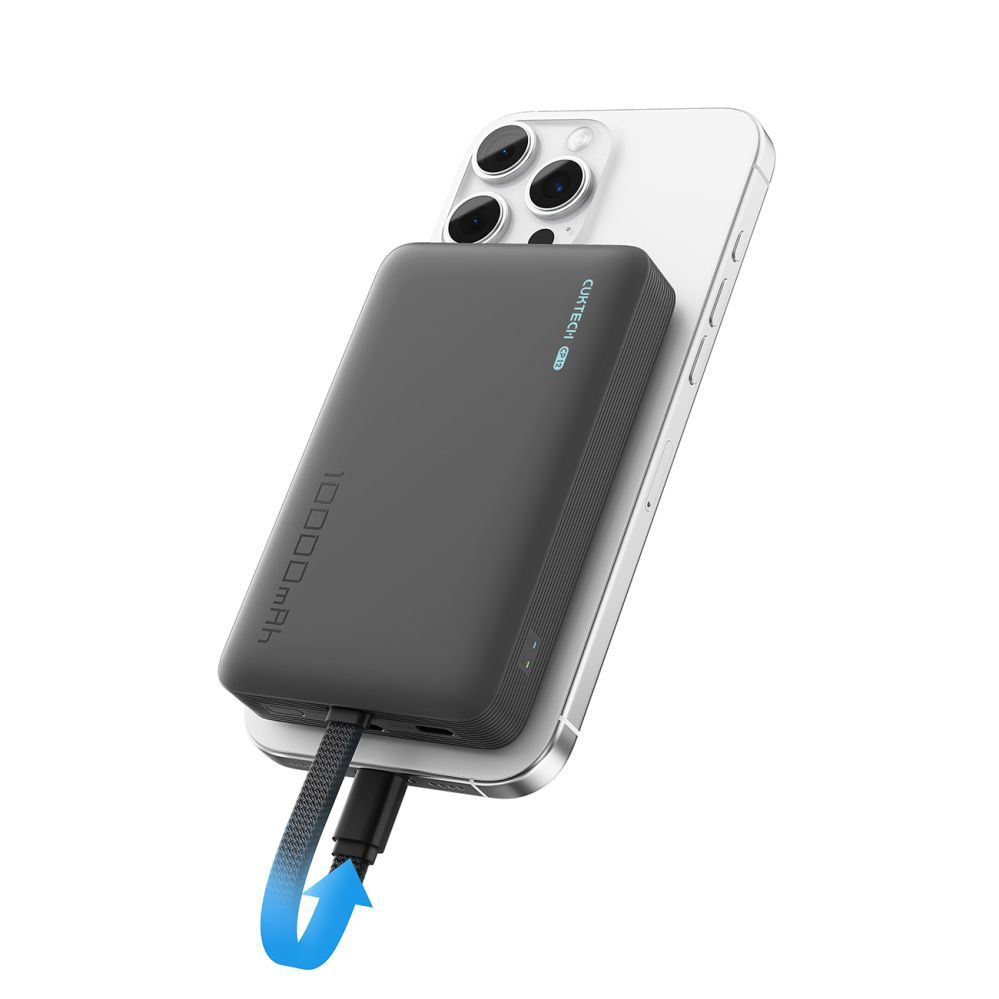 Power bank Cuktech Cuktech CP132ML 10000mAh MagSafe Compatible Power Bank - Black