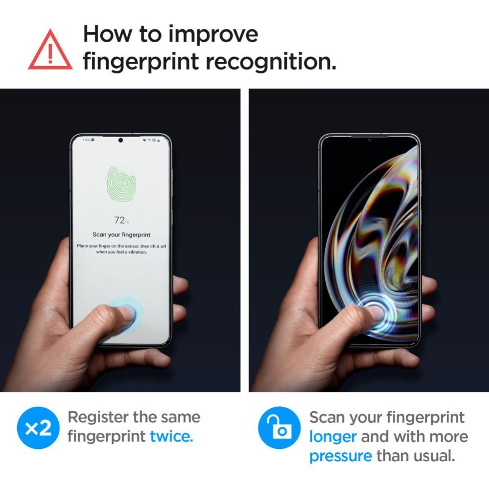 Other Spigen Spigen Glas.tR EZ Fit Tempered Glass for Samsung Galaxy S23 - 2 pcs.