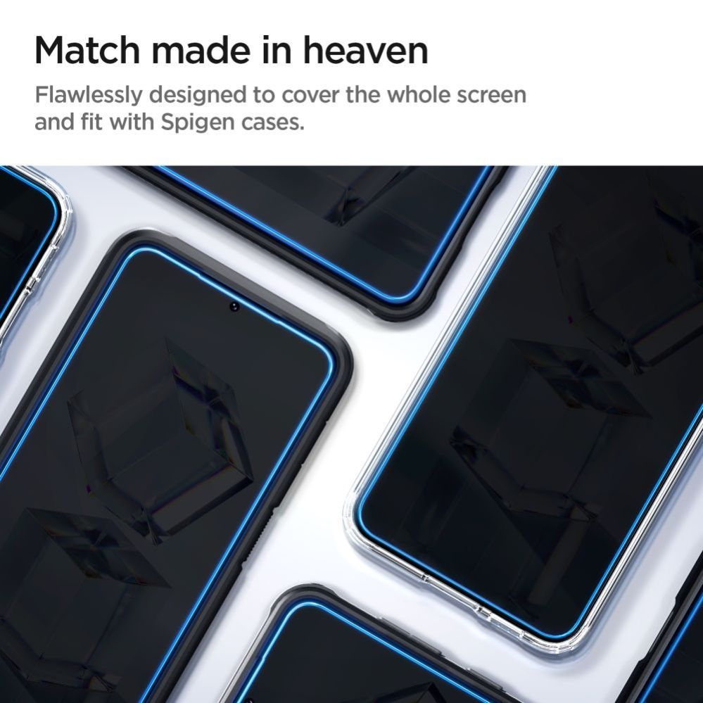 Other Spigen Spigen Glas.tR EZ Fit Tempered Glass for Samsung Galaxy S23 - 2 pcs.