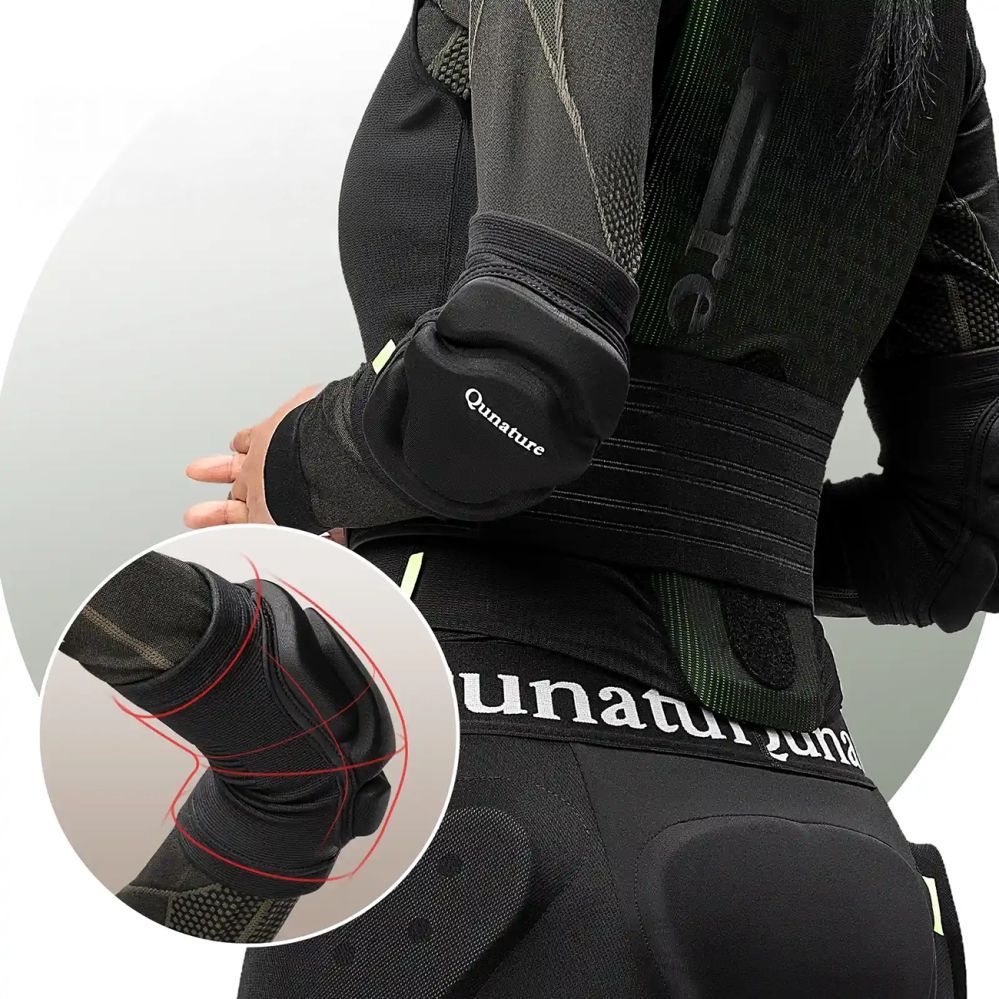 Muud kaubad Rockbros Qunature 2206000102 Elbow Ski Protectors Size M - Black