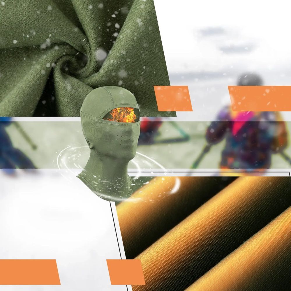 Other goods Rockbros Qunature 13230023015 ski balaclava bike motorcycle balaklava size L - green