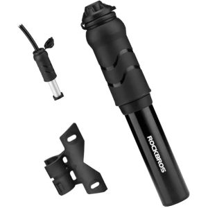 Muud kaubad Rockbros  Rockbros 810PCS-HP Mini Hand Bicycle Pump with Presta & Schrader Hose - Black 
