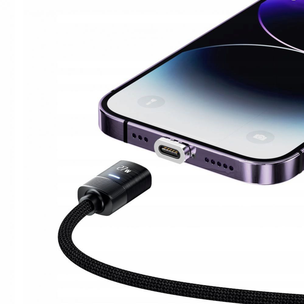 Кабель Tech-Protect Tech-Protect UltraBoost magnetic 2in1 cable USB-C - Lightning / USB-C PD 27W 3A 2m - black