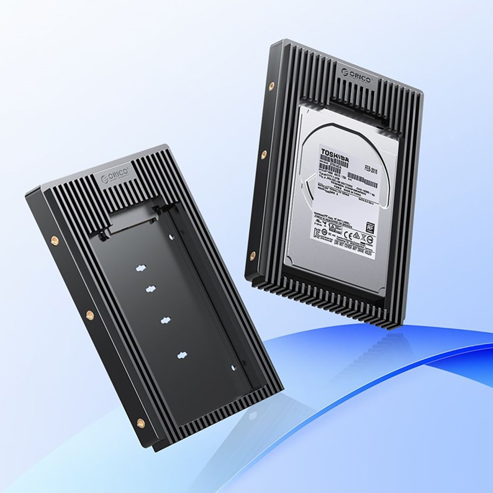 Other Computer Accessory Orico Orico D2SS-6G Drive Adapter 2.5" to 3.5" Converter - Black