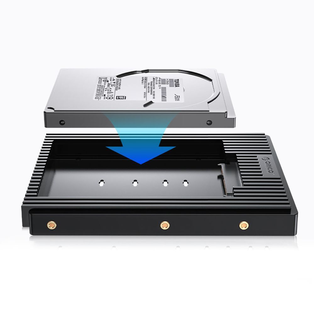 Other Computer Accessory Orico Orico D2SS-6G Drive Adapter 2.5" to 3.5" Converter - Black