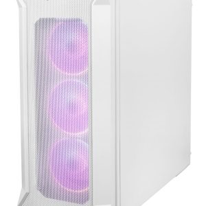 Arvuti komponendid Natec  NATEC GENESIS PC case Irid 505 ARGB Wh 
