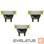 Skuveklis Philips  QP430/50 OneBlade Replaceable blade, 3 pcs, Black/Green 
