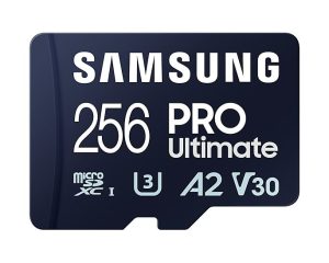 Duomenų laikmenos Samsung  SAMSUNG PRO Ultimate microSD 256GB CR 