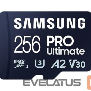 Andmekandjad Samsung  SAMSUNG PRO Ultimate microSD 256GB CR 