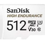 Kitas kompiuterio priedas SANDISK BY WESTERN DIGITAL  MEMORY MICRO SDXC 512GB UHS-3/SDSQQNR-512G-GN6IA SANDISK 
