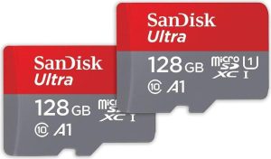 Atmiņas kartes SANDISK BY WESTERN DIGITAL  MEMORY MICRO SDXC 128GB UHS-I/W/A SDSQUAB-128G-GN6MT 