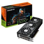 Vaizdo plokštės / Vaizdo plokštės Gigabyte  Graphics Card||NVIDIA|GeForce RTX 5070 Ti|2497 MHz|16 GB|GDDR7|256 bit|PCI Express 5.0|Active|N507TWF3OCV2-16GD 
