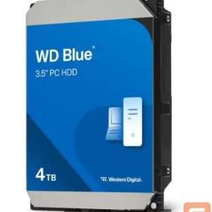 Kõvaketas HDD Western Digital  HDD||Blue|4TB|128 MB|5400 rpm|3,5"|WD40EZZX 