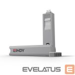 Modules and transceivers LINDY  USB PORT TYPE-C BLOCKER 4PACK/WHITE 40427 