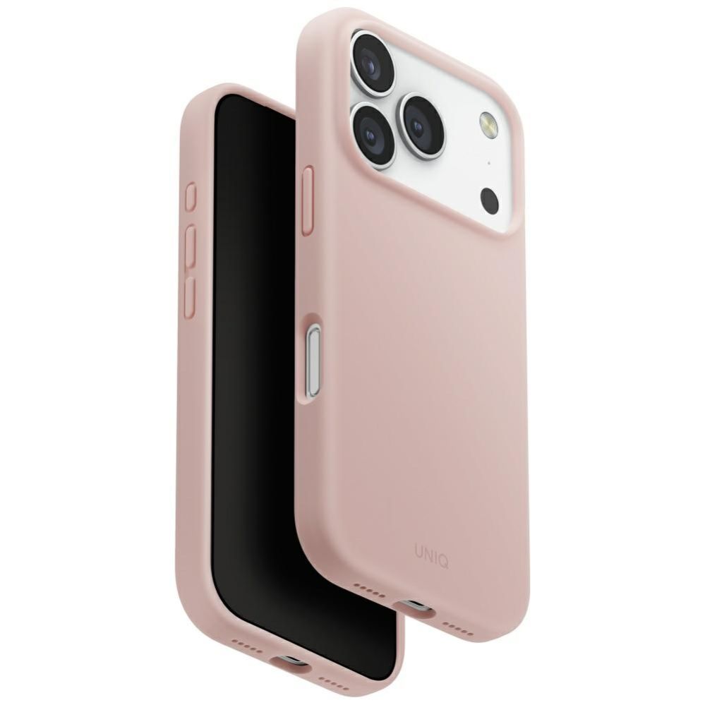 Kitos prekės UNIQ Uniq Lino iPhone 17 Pro Magclick Charging Case - Pink