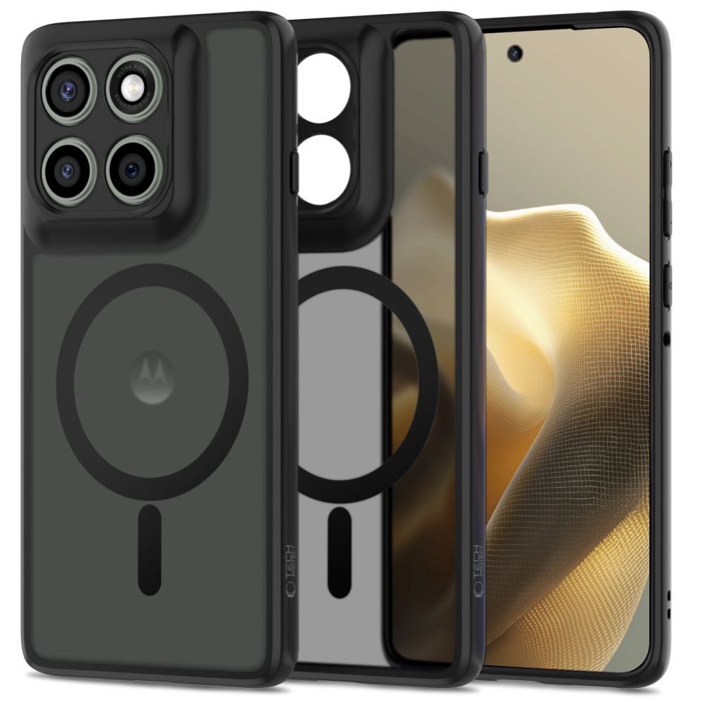 Citas preces Tech-Protect Tech-Protect MagMat MagSafe Case for Motorola Edge 60 Pro - Matte Black