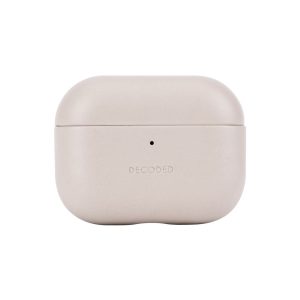 Citas preces Decoded  Decoded Leather Case for AirPods Pro 3 - Beige 