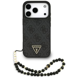 Muud kaubad Guess  Guess 4G Strap Triangle Logo MagSafe case for iPhone 17 Pro - black 