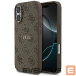 Muud kaubad Guess  Guess 4G Ring Classic Logo MagSafe Case for iPhone 17 - Brown 