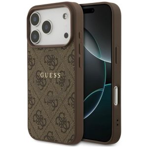 Muud kaubad Guess  Guess 4G Ring Classic Logo MagSafe Case for iPhone 17 Pro - Brown 
