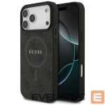 Kitos prekės Guess  Guess 4G Ring Classic Logo MagSafe case for iPhone 17 Pro Max - black 