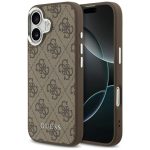 Citas preces Guess  Guess 4G Classic Logo MagSafe case for iPhone 17 - brown 
