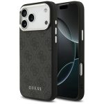 Citas preces Guess  Guess 4G Classic Logo MagSafe case for iPhone 17 Pro Max - black 