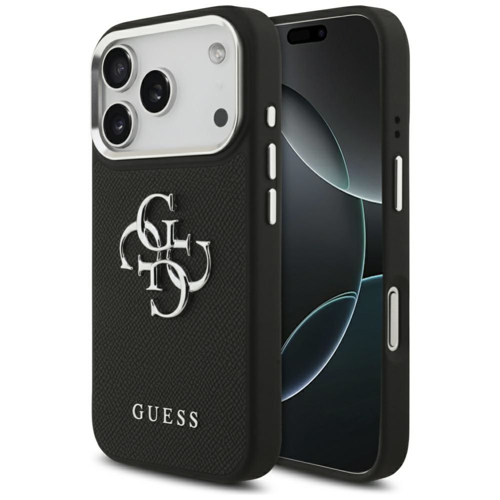 Other goods Guess Guess Grained Big 4G Classic Logo case for iPhone 17 Pro - black
