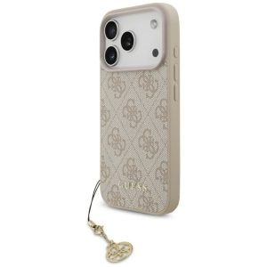 Muud kaubad Guess  Guess 4G Charms Collection MagSafe Case for iPhone 17 Pro - Pink 
