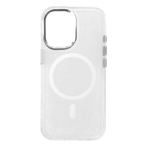 Kitos prekės Hurtel  Glitter Case for Samsung Galaxy S26, MagSafe Compatible - White 