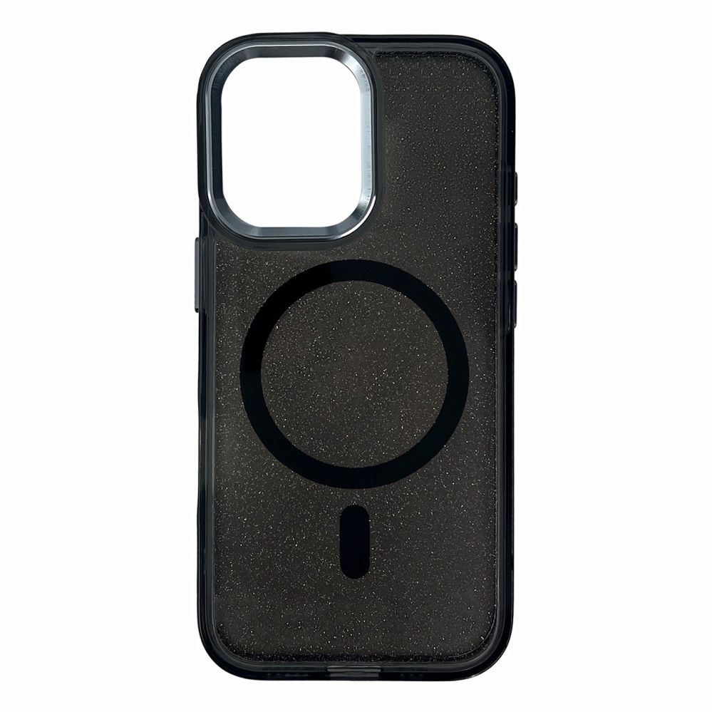 Other goods Hurtel Glitter Case for Samsung Galaxy A57 Compatible with MagSafe - Black