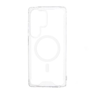 Kitos prekės Hurtel  Clear Corner Case for Samsung Galaxy A37 Compatible with MagSafe - Transparent 
