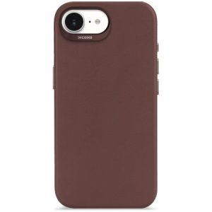 Citas preces Decoded  Decoded Silicone Backcover case with MagSafe for iPhone 16e - brown 