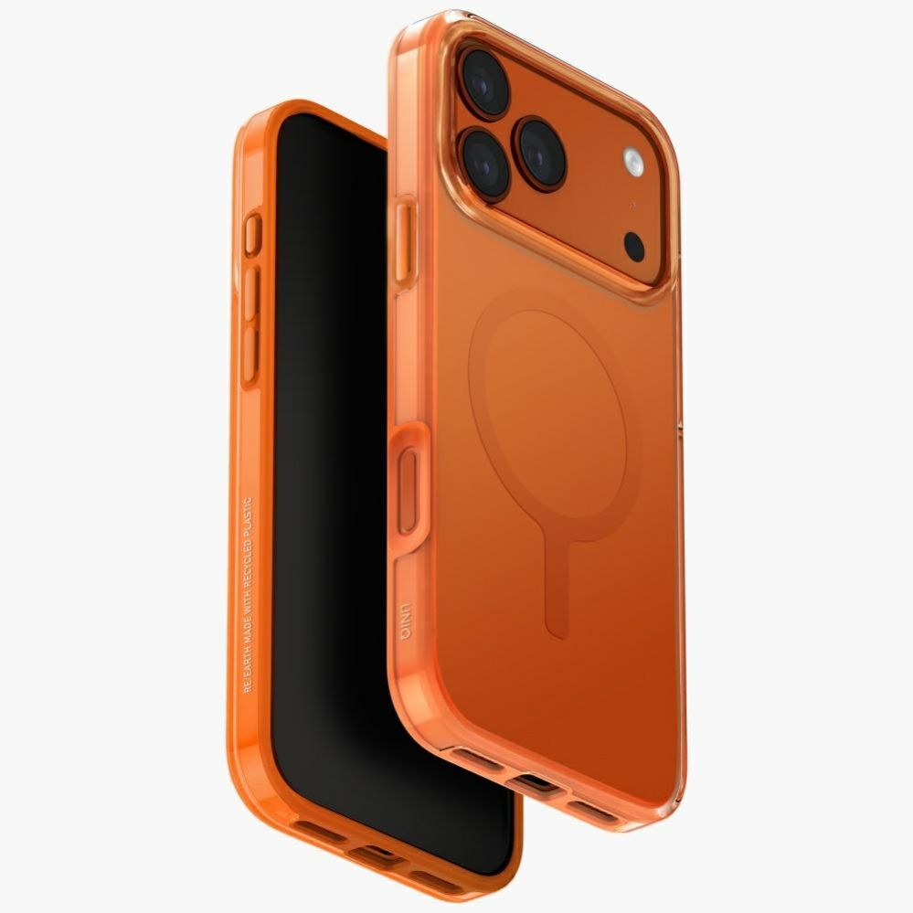 Muud kaubad UNIQ Uniq Clario Magclick Charging Case for iPhone 17 Pro Max - Orange