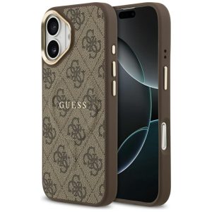 Muud kaubad Guess  Guess 4G PU Classic Logo MagSafe Case for iPhone 17 - Brown 