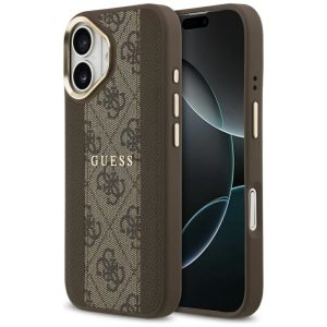 Muud kaubad Guess  Guess 4G Stripe MagSafe case for iPhone 17 - brown 