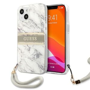 Other goods Guess  Guess Marble Strap Collection iPhone 13 mini 5.4" Case - Gray 