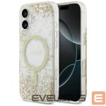 Other goods Guess  Guess Resin Bottom Glitter MagSafe case for iPhone 17 - gold 
