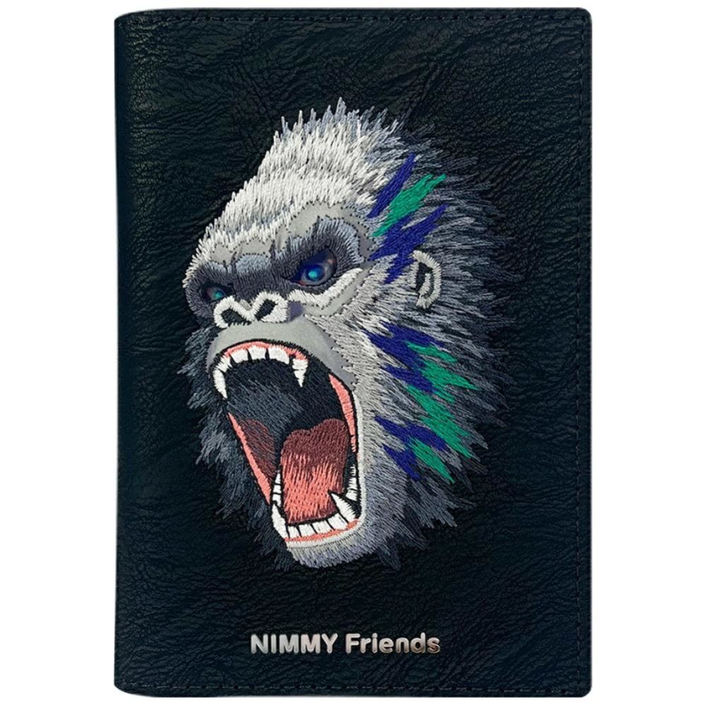 Other goods Nimmy Nimmy Raptor Gorilla Passport/Wallet Case - Black