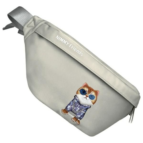 Muud kaubad Nimmy Nimmy Crossbody Glasses Cool Cat Shoulder Bag - Gray