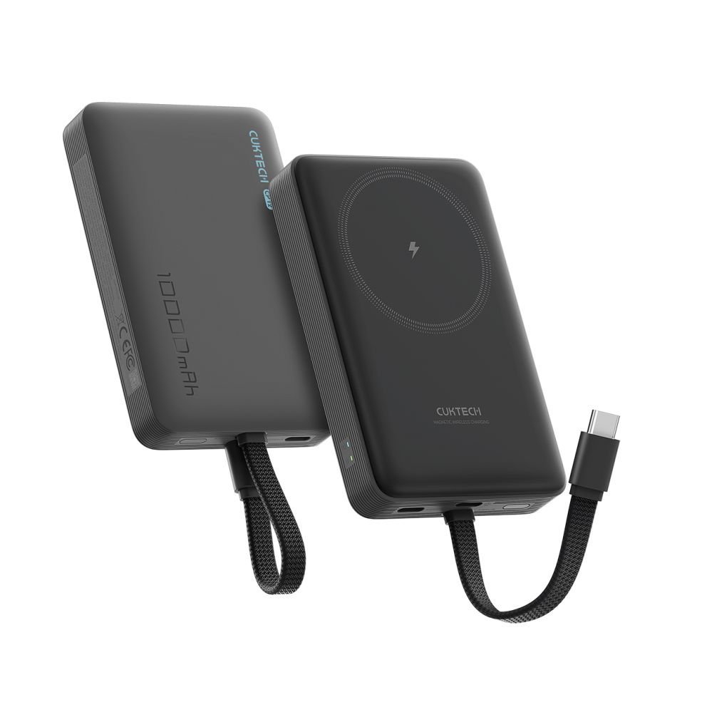 Power bank Cuktech Cuktech CP132ML 10000mAh MagSafe Compatible Power Bank - Black