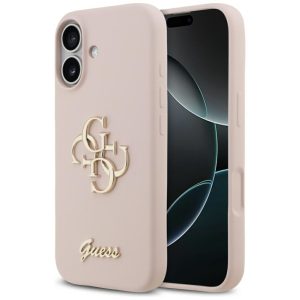 Other goods Guess  Guess Silicone Big 4G Script Case for iPhone 17 - Pink 