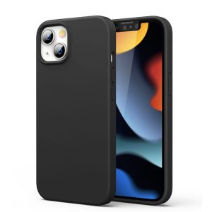 Nugarėlės dėklai Ugreen  Ugreen Protective Silicone Case rubber flexible silicone case cover for iPhone 13 mini black 