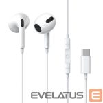 Wired headphones Baseus  Baseus encok c17 in-ear wired headphones with usb type c microphone white (NGCR010002) 